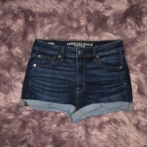American eagle jean shorts